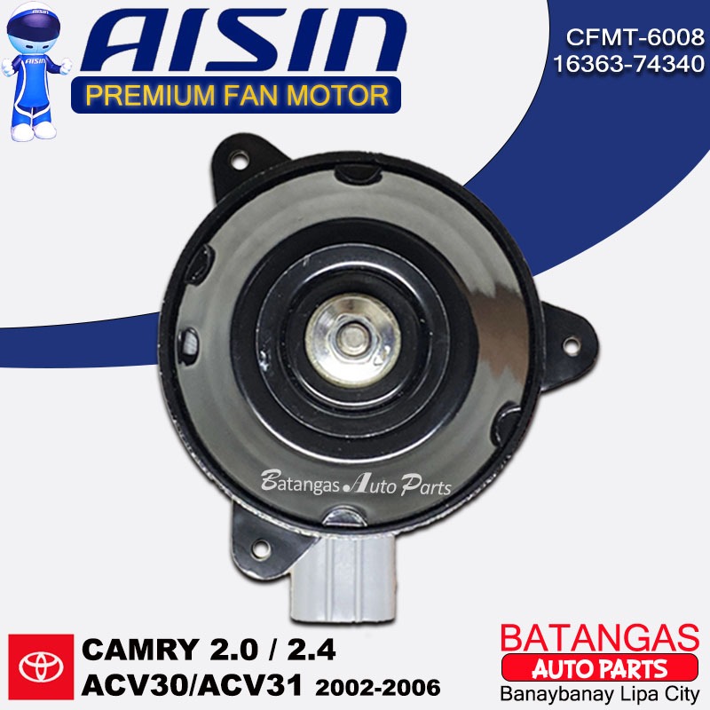 AISIN RADIATOR FAN MOTOR TOYOTA CAMRY ACV30/ACV31 MADE IN JAPAN ...