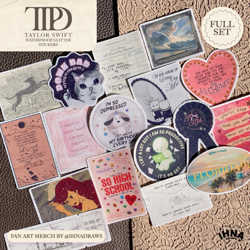 FULL SET TTPD The Tortured Poets Department by Tayor Swift Vinyl ...