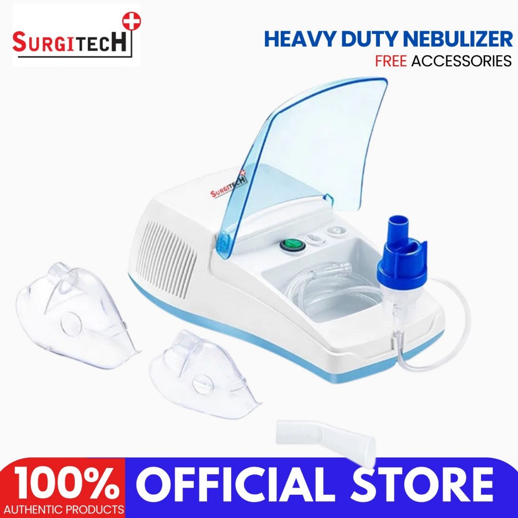 Surgitech Heavy Duty Compressor Nebulizer | Shopee Philippines