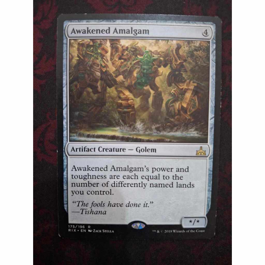 Awakened Amalgam ( MTG / Artifact Creature - Golem / Rare / RIX ...