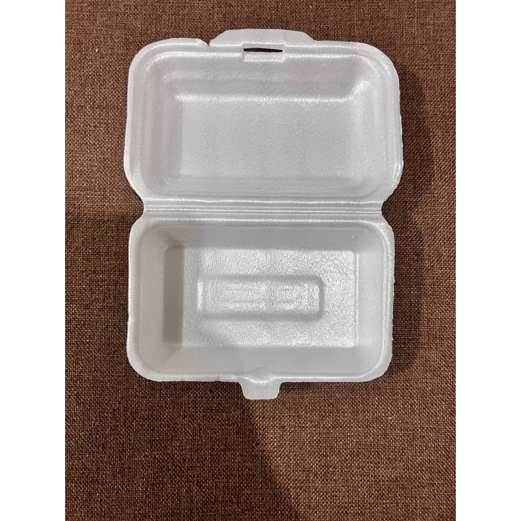 (100 pieces) spaghetti box food styro disposable tableware pack ...