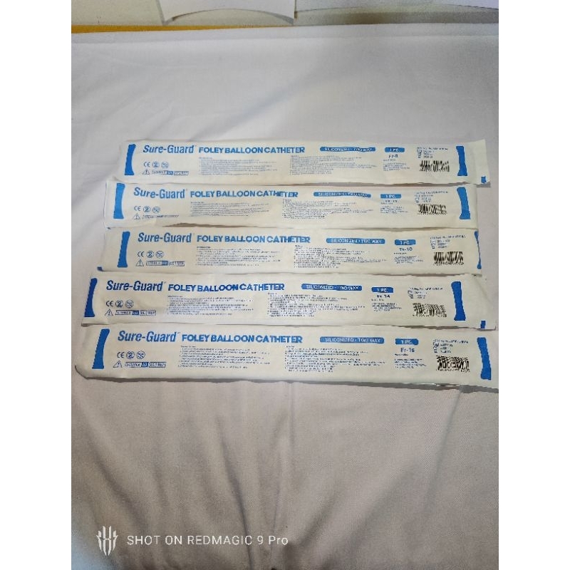Foley Catheter Balloon Latex Silicone Coated Sureguard | Shopee Philippines