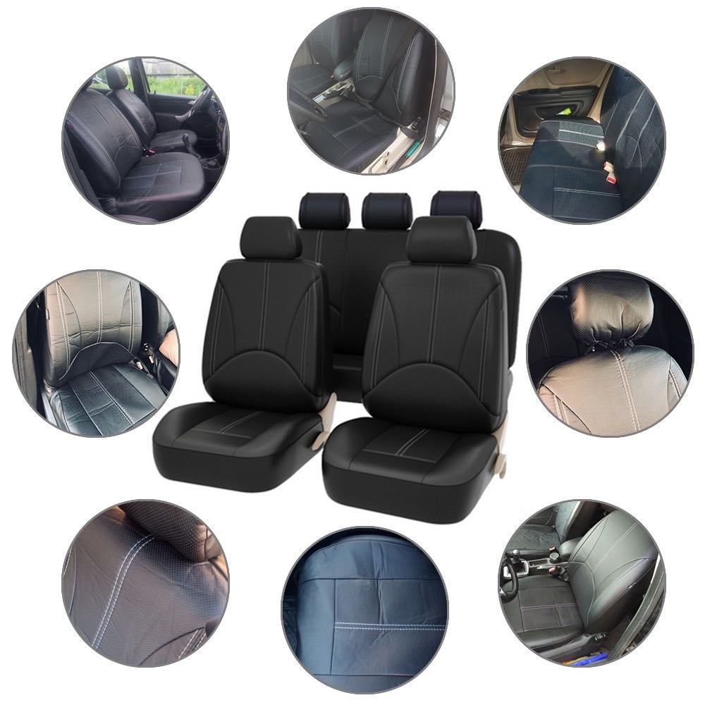 SUZUKI ALTO PU Leather Car Seat Covers Full Set HARAP LIKOD breathable Easy to install and clean