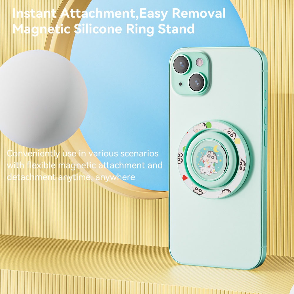 Phone Card Holder With Phone Ring, Ring Wallets Combine A Finger Grip