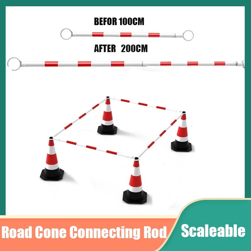 Stretchable Connecting Rod Traffic Cone Bar Road Cone Connecting Rod ...