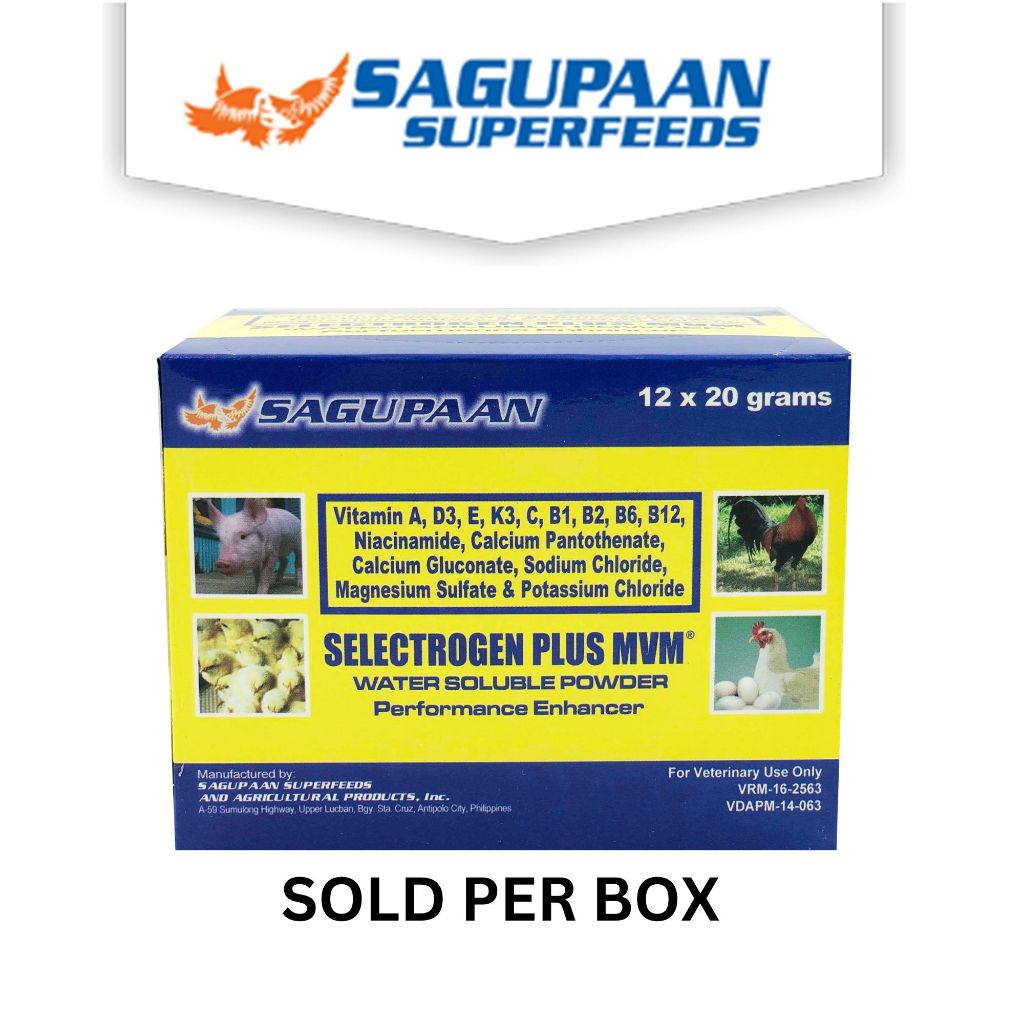 Selectrogen Plus MVM (sold per box) 20 grams 12 pcs/box | Shopee ...