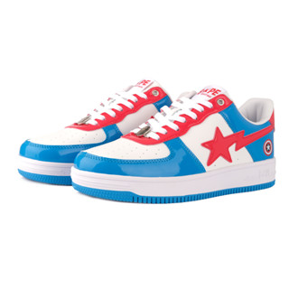 Bape Star Ape-man Head Low-cut Fashion Trendy Sneakers Men Women Shoes 