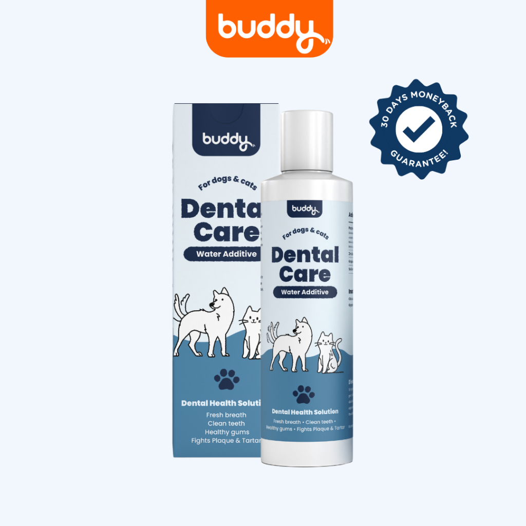 Buddy Dental Care Water Additive for Dogs and Cat (Pet Mouthwash Water