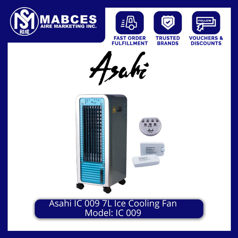 Asahi IC-009 Ice Cooling Fan | Shopee Philippines