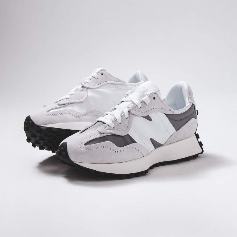 New Balance 327 Lace - Grey Matter/Rosewood