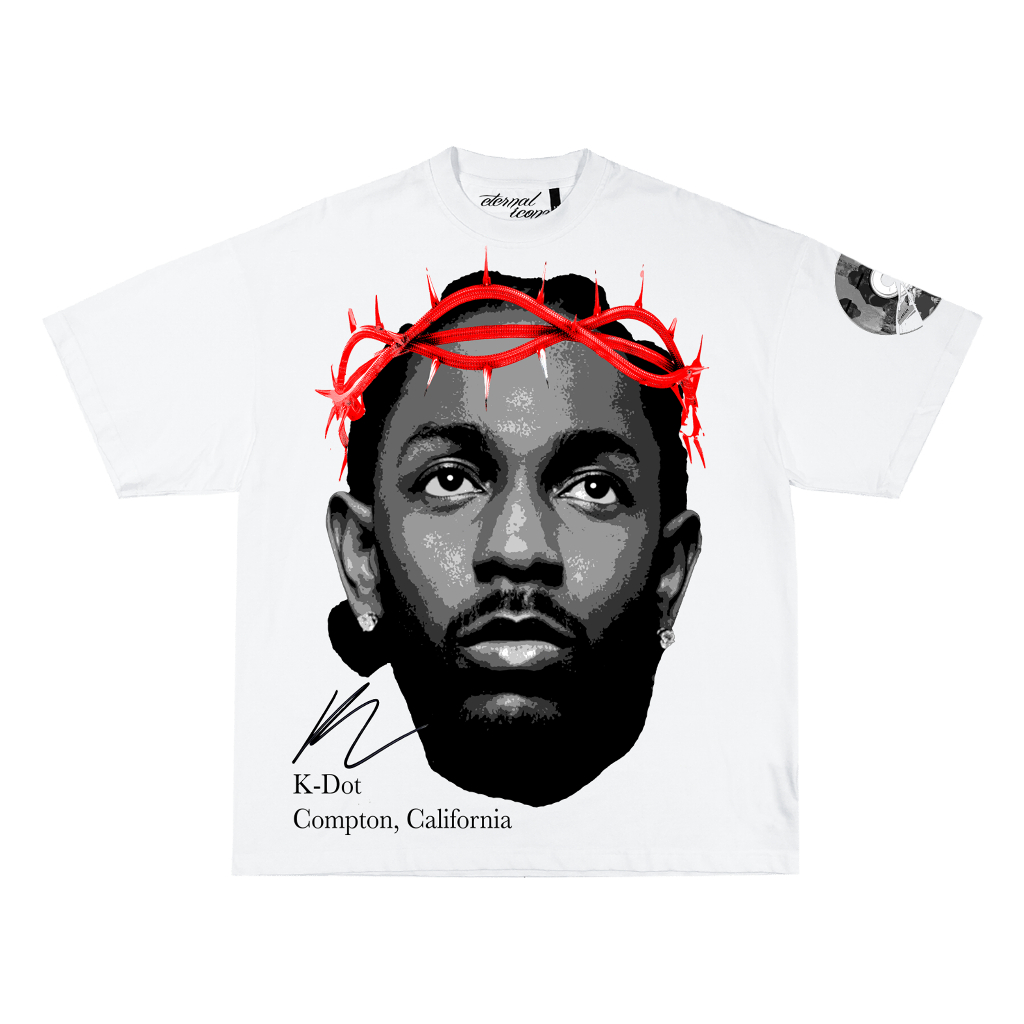 K-Dot Tee Kendrick Lamar Duckworth Tshirt Eternal Iconz Clothing Crew ...