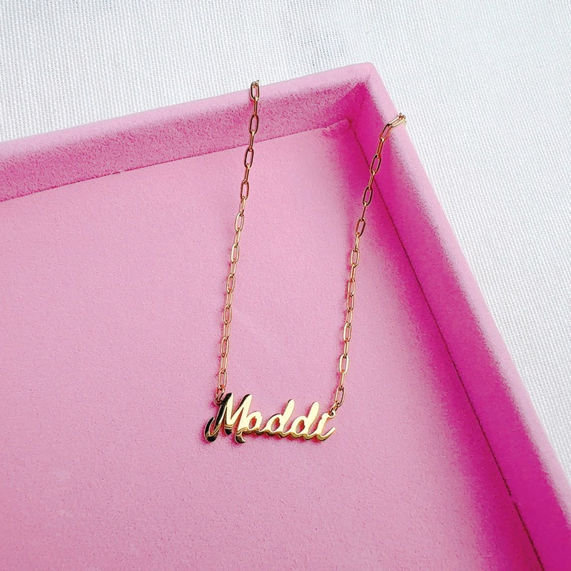 PRIM Name Necklace in Stainless Steel | Shopee Philippines
