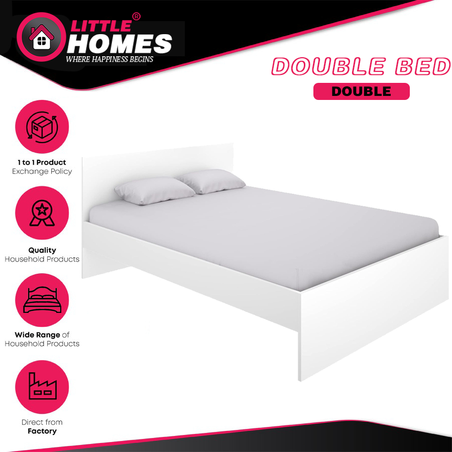 Queen bed frame Japanese Zen platform bed spliced bed double bed