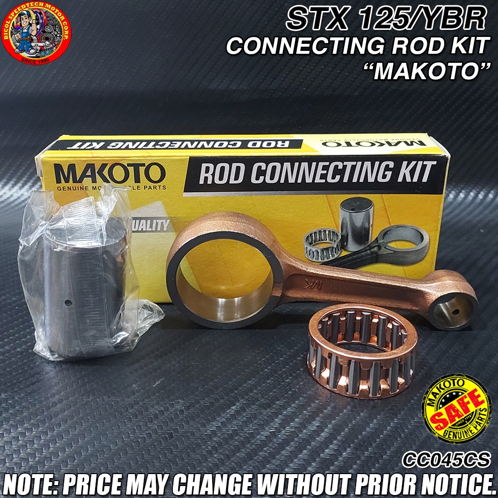 STX 125/YBR CONNECTING ROD KIT MAKOTO (CC045CS) | Shopee Philippines