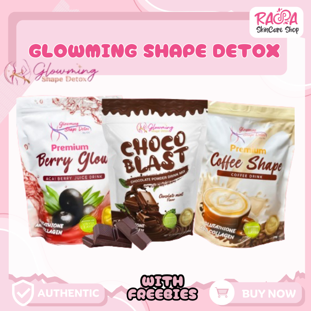 BERRY GLOW and COFFEE SHAPE Detox by Glowming Shape Detox choice blast ...