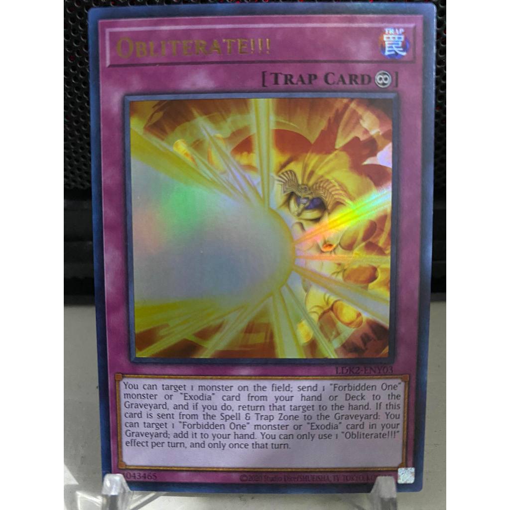 Obliterate!!! - LDK2-ENY03 - Ultra Rare Unlimited | Shopee Philippines