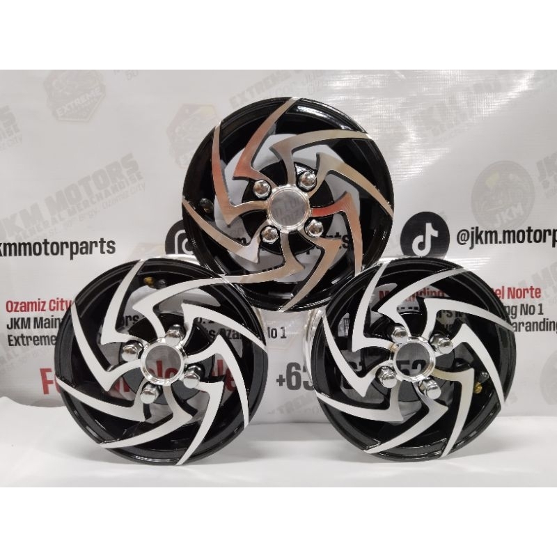 ALLOY MAG WHEELS with STUD BOLT For BAJAJ RE (SPIDER) | Shopee Philippines