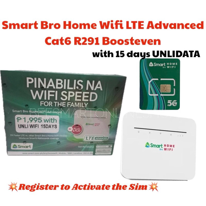 PLDT Home Prepaid Wifi Cat6 D2k-FT10/ D2K FT-50/ D2 (greenpacket) and ...