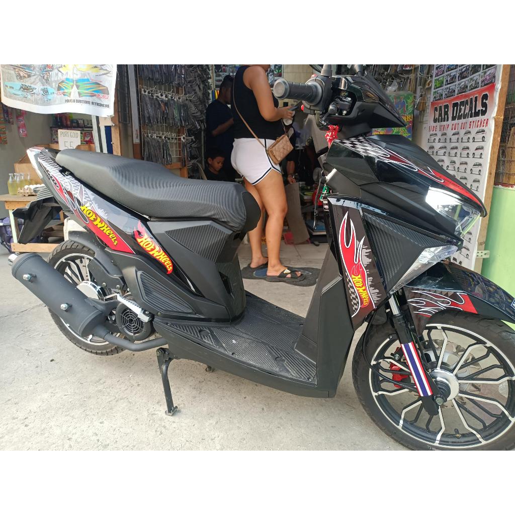 RUSI RUSH HOTWHEELS / HAYABUSA DECALS | Shopee Philippines