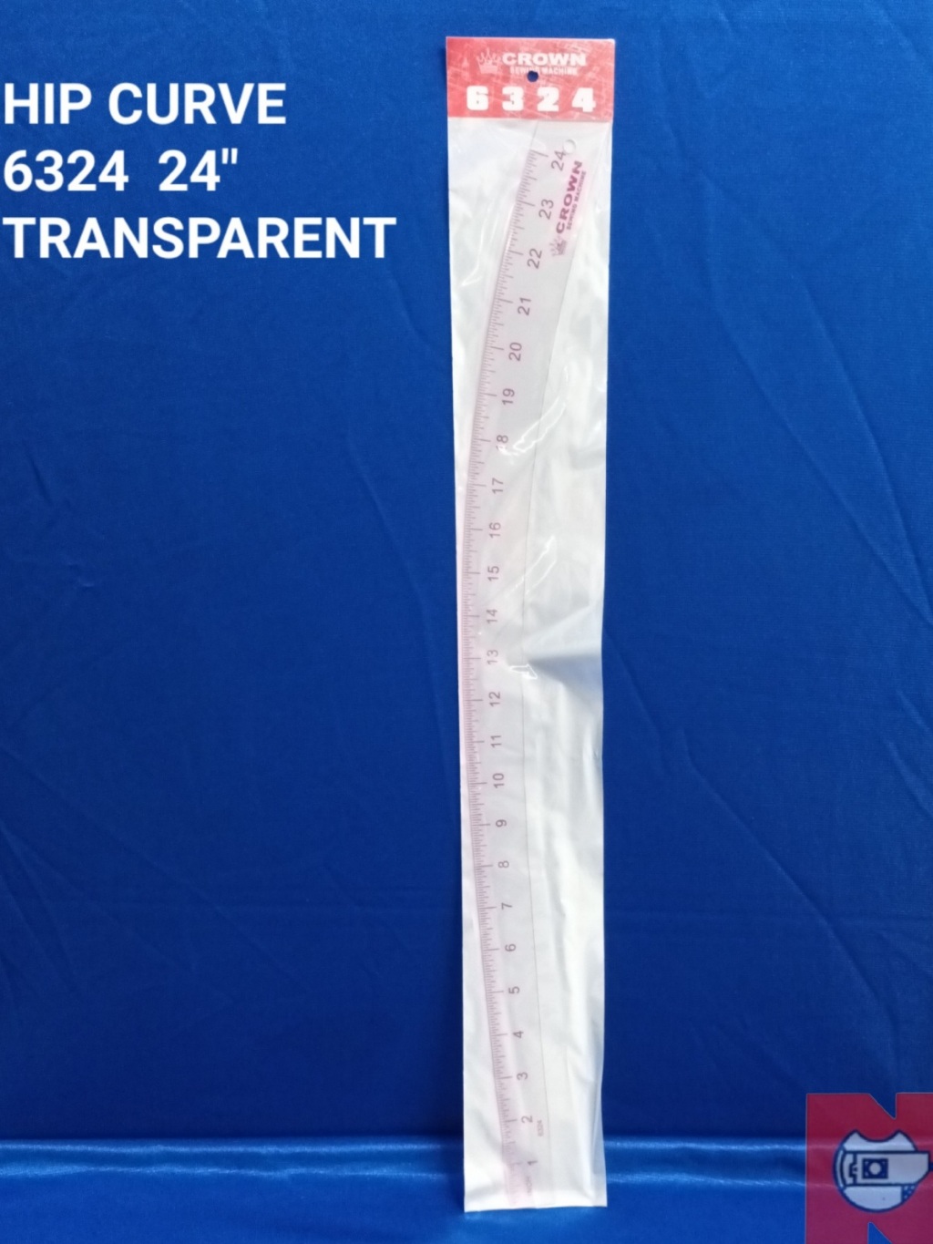 HIP CURVE RULER 6324 A ALUMINUM ALLOY AND TRANSPARENT PLASTIC 24 ...