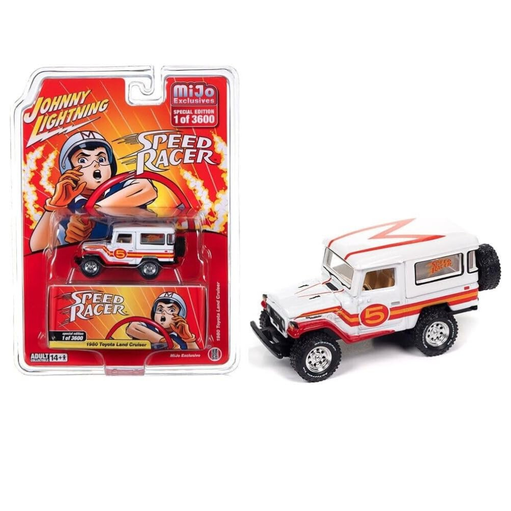 Johnny Lightning 1/64 Scale Speed Racer 1980 Land Cruiser Die-cast Car ...