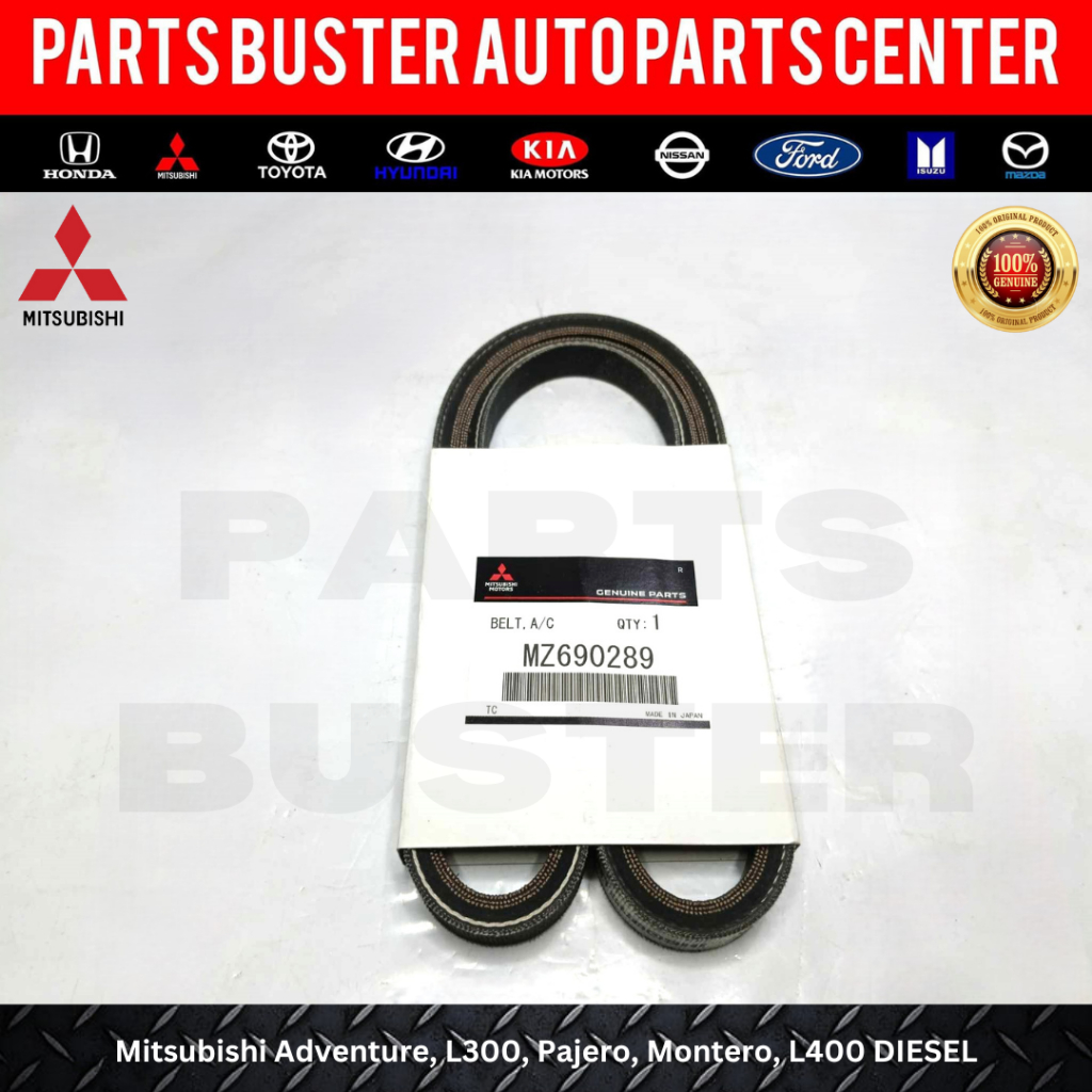 Genuine Aircon Belt for Mitsubishi Adventure, L300, Pajero, Montero ...