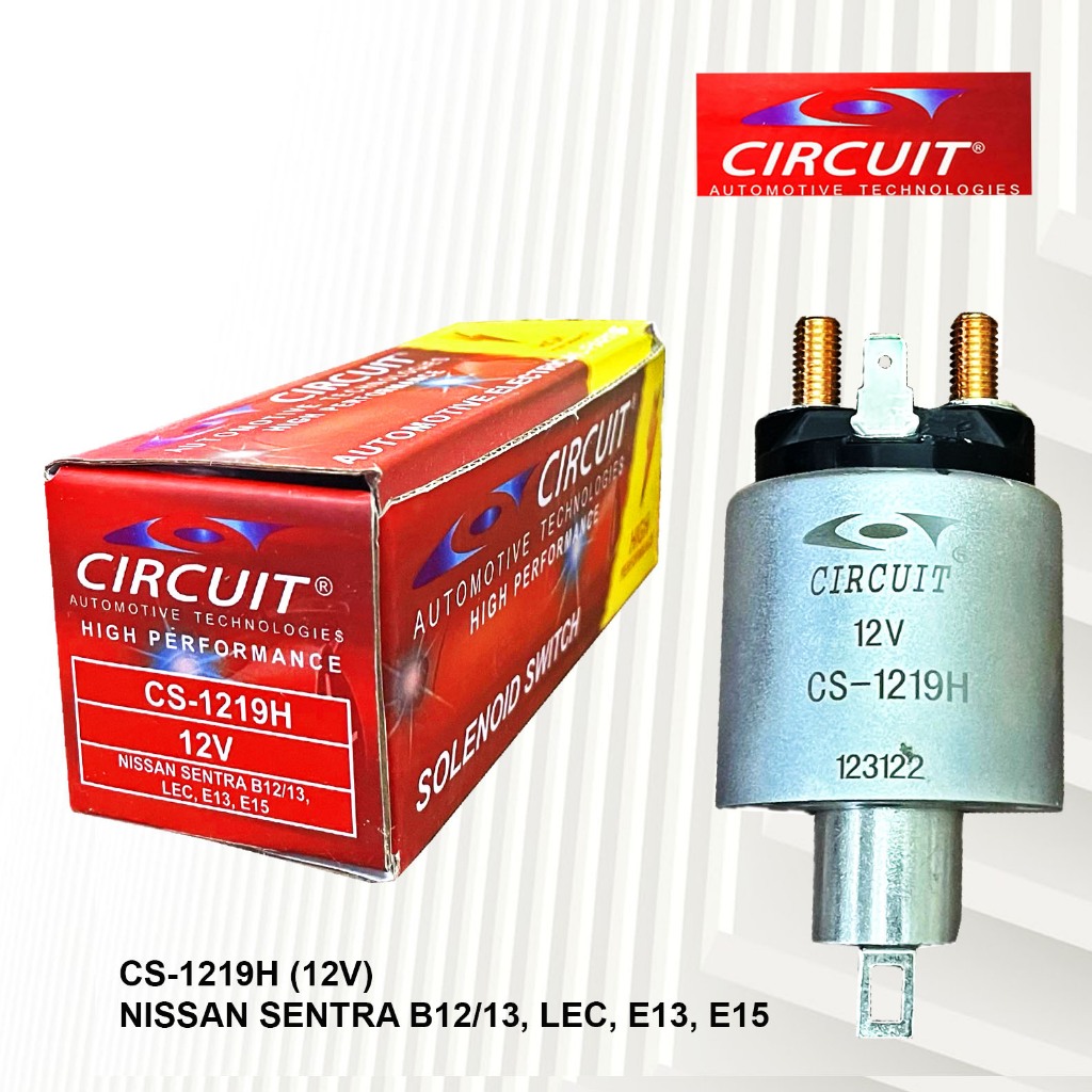 CIRCUIT Solenoid Switch for NISSAN CS-1211 CS-1218 CS-1219 CS-2525 ...