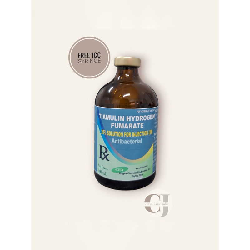 Tiamulin 20% for Animals | 100ML | Vetgen | Shopee Philippines