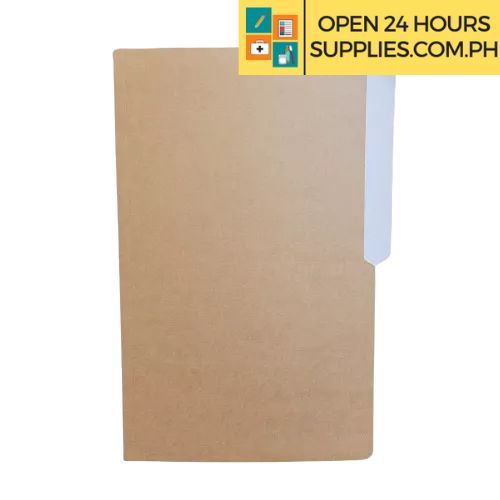 Brown Folder With White Tab Long Or Short per piece or value bundle of ...