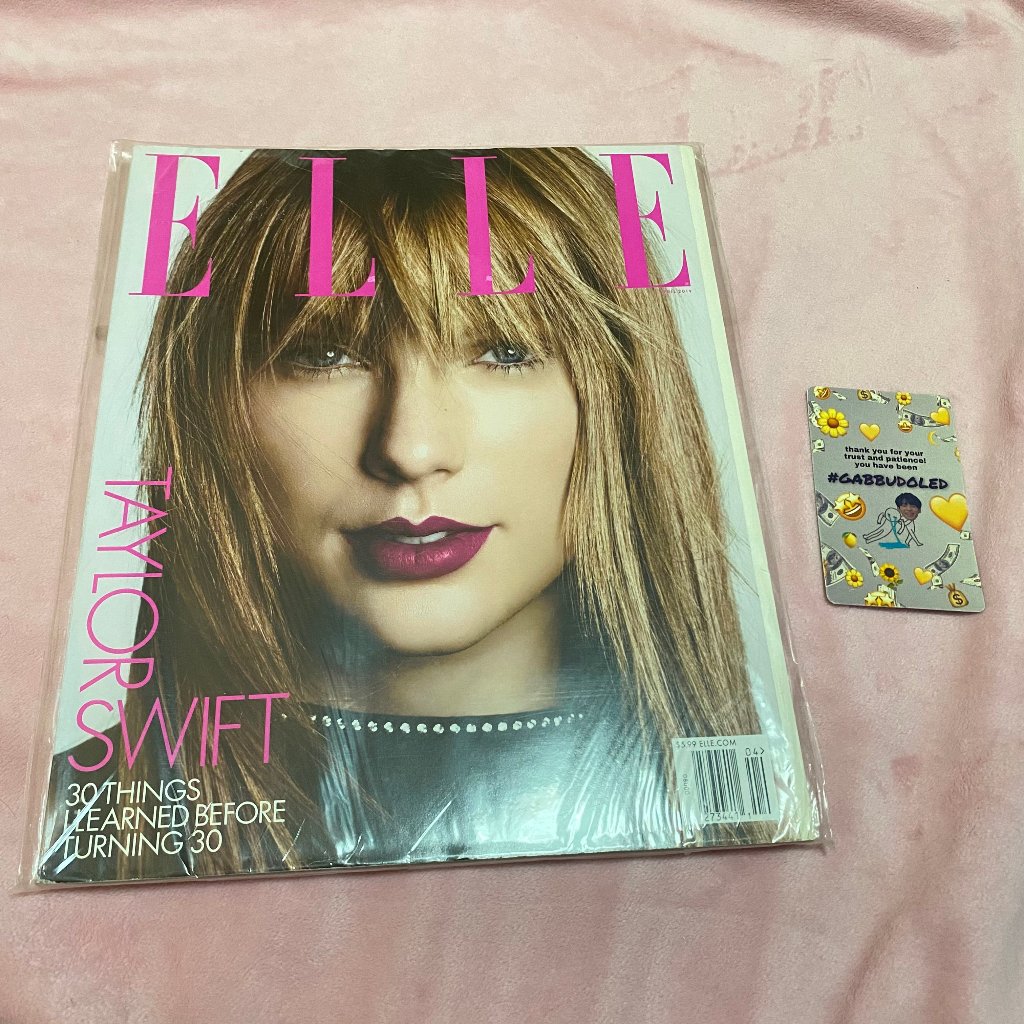 Taylor Swift Elle Magazine [April 2019 Issue] 30 Things I Learned(02)