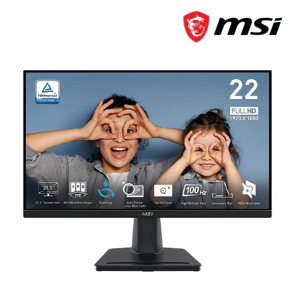 MSI PRO MP225 Business Productivity Monitor - 21.5 inch / FHD / 100Hz ...