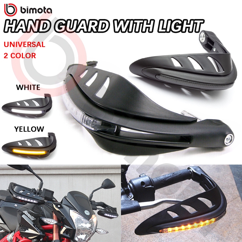 Bimota Hand Guard with LED Light Motorcycle Handlebar Hand Protector ...