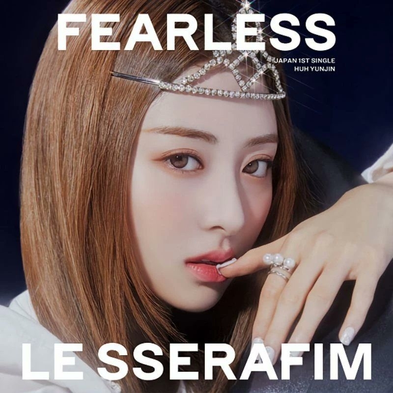 LE SSERAFIM FEARLESS JAPAN 1ST SINGLE with POB CHAEWON