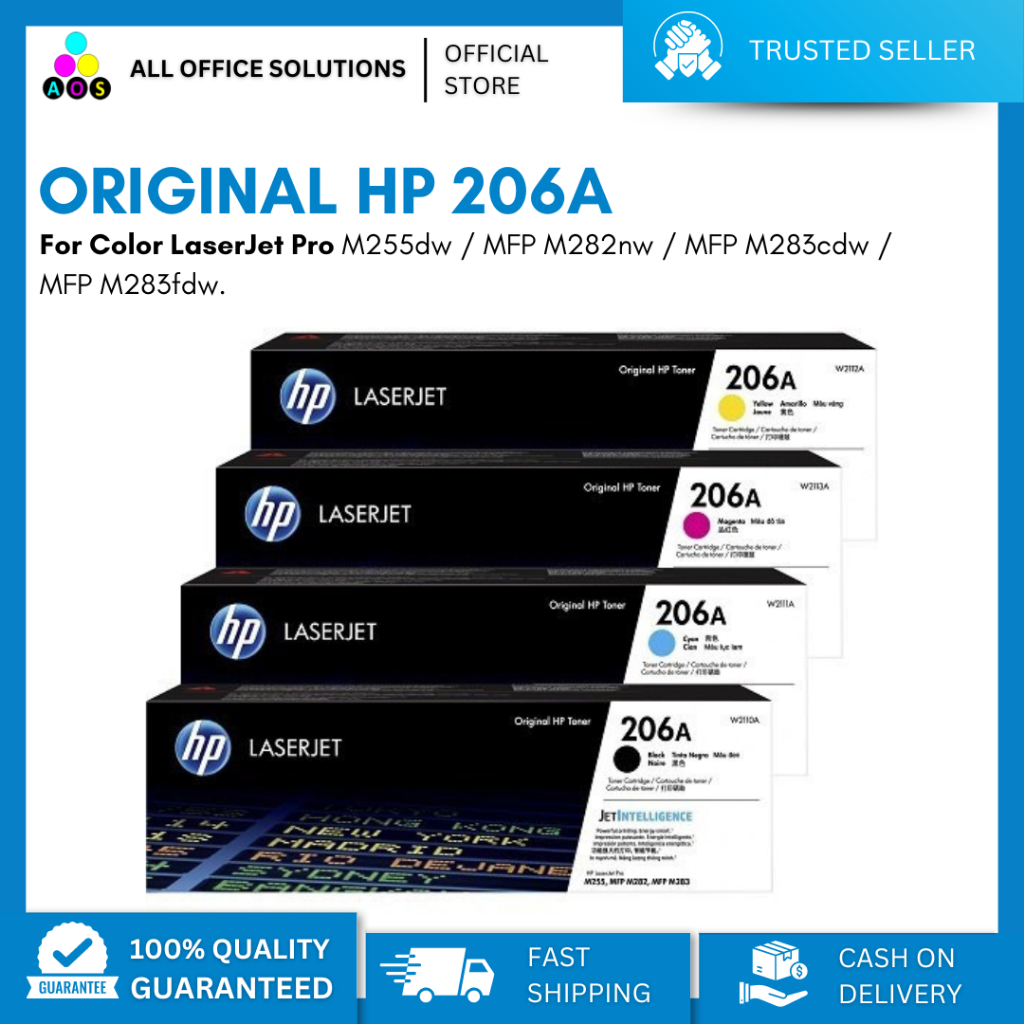 Original Hp 206a Laserjet Toner Cartridge Shopee Philippines 5601