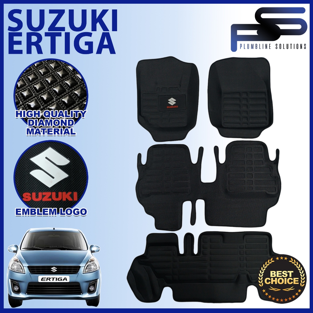 5D Diamond Suzuki Ertiga 2012 - 2017 / 2018 - Onwards Deep Dish Matting ...