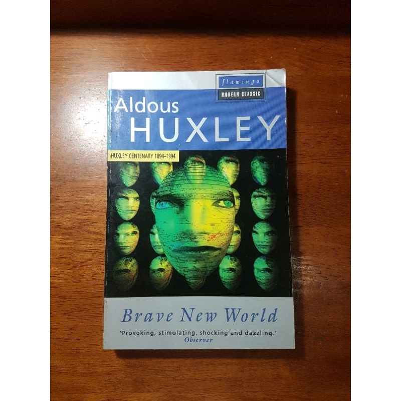 Aldous huxley brave new promo world