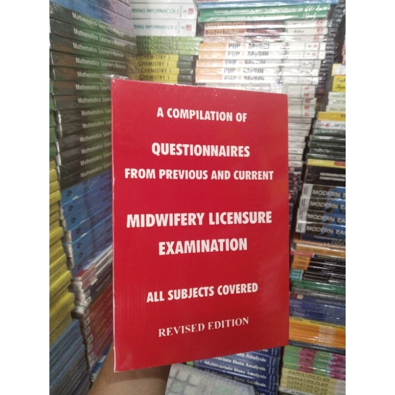 Midwifery Licensure Examination Revised Edition Brand New Shopee