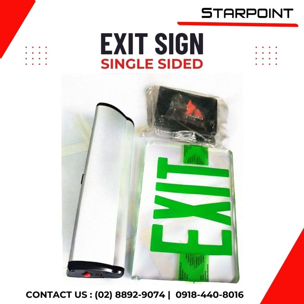 CK200SG Exit Sign, Emergency exit signanges | Shopee Philippines