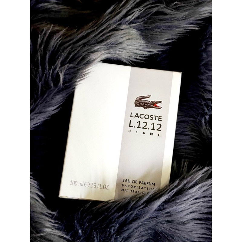 Lacoste Blanc white 100 ml edt edp for Men Shopee Philippines