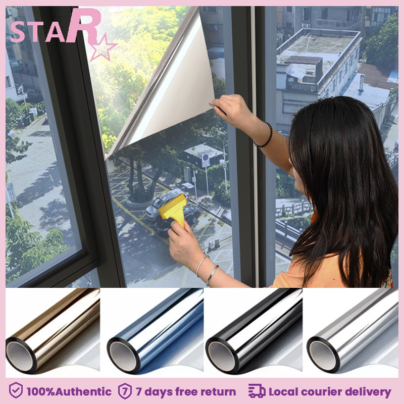 Window Insulation Film Window Sunscreen Glass Film Stickers Peeping ...