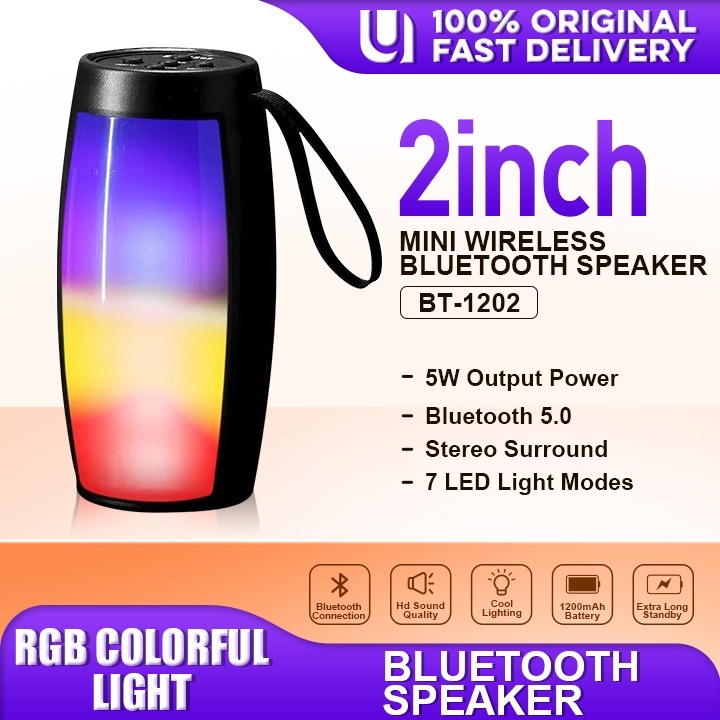 DBPH Wireless Bluetooth Speaker Mini Bass Stereo Surround Speaker with ...