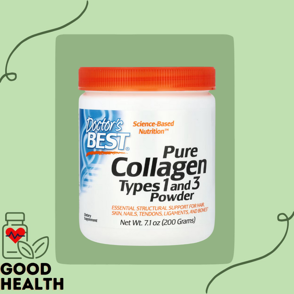 GoodHealth | Doctor's Best, Pure Collagen Types 1 And 3 Powder, 7.1 Oz ...