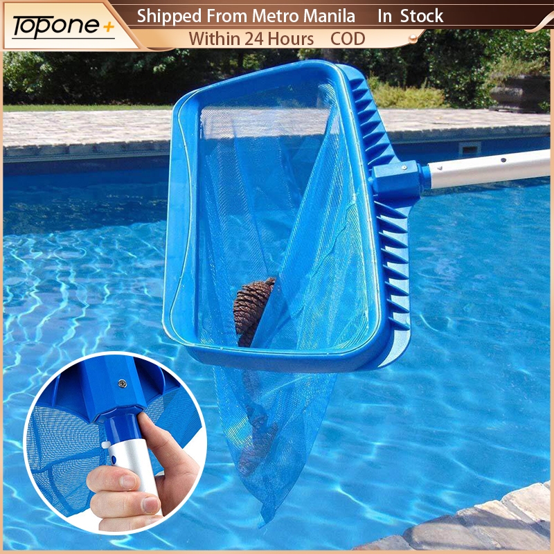 Heavy-duty Swimming Pool Leaf Rake Deep Bag Swimming Pool Cleaning Nets ...