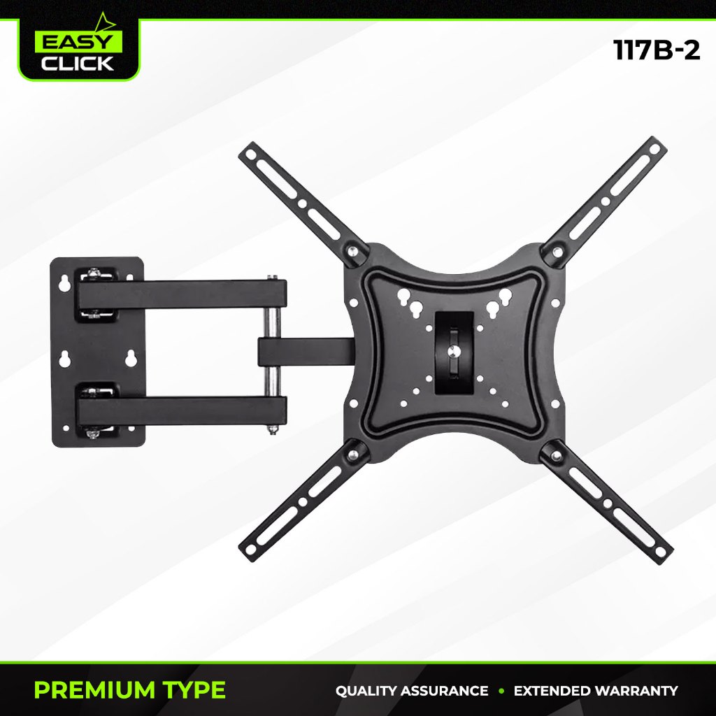 14 - 55inch TV Wall Mount Swivel and Tilt Bracket Load Capacity up to ...