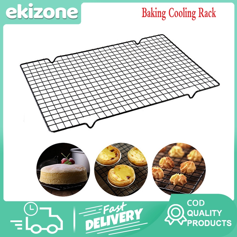 Wire Cooling Rack Stainless Steel Non-Stick Baking Tray Rack Cake Pizza ...