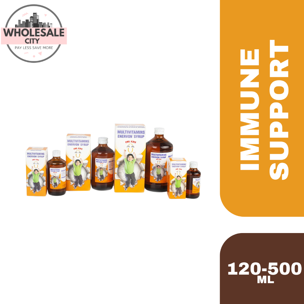Enervon Multivitamins Syrup (250ml and 120ml) Shopee Philippines