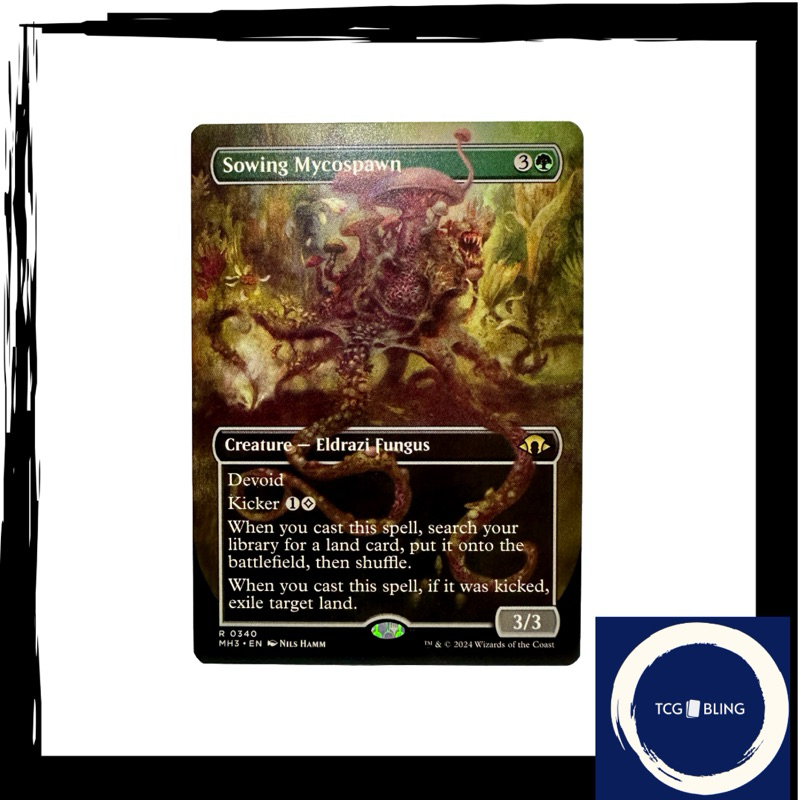 Sowing Mycospawn MTG- MH3 (Borderless) | Shopee Philippines