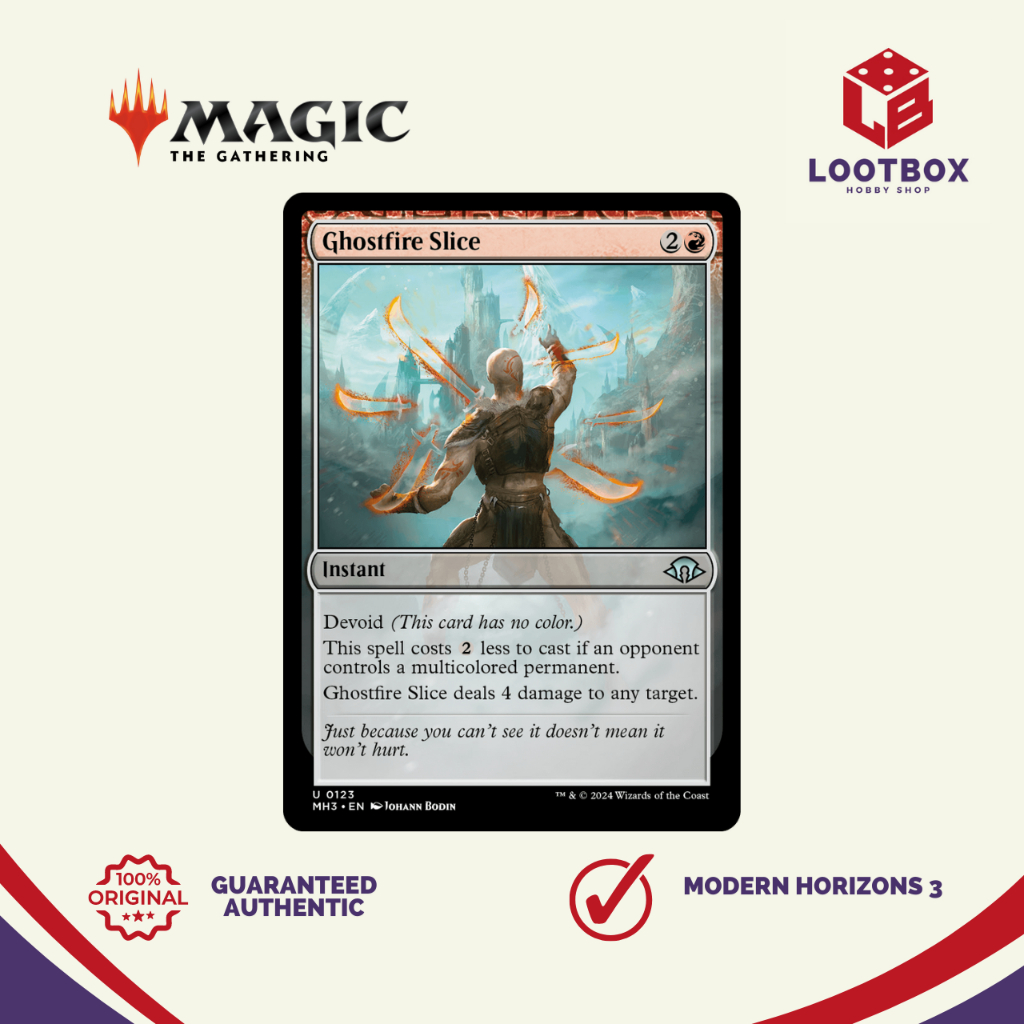 Magic the Gathering: Ghostfire Slice (Uncommon) - Modern Horizons 3 |  Shopee Philippines