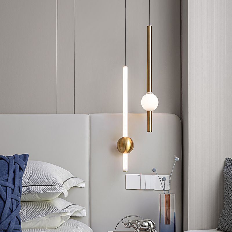 OneFire Tricolor Bedside Chandelier Nordic Design Indoor Art Pendant ...