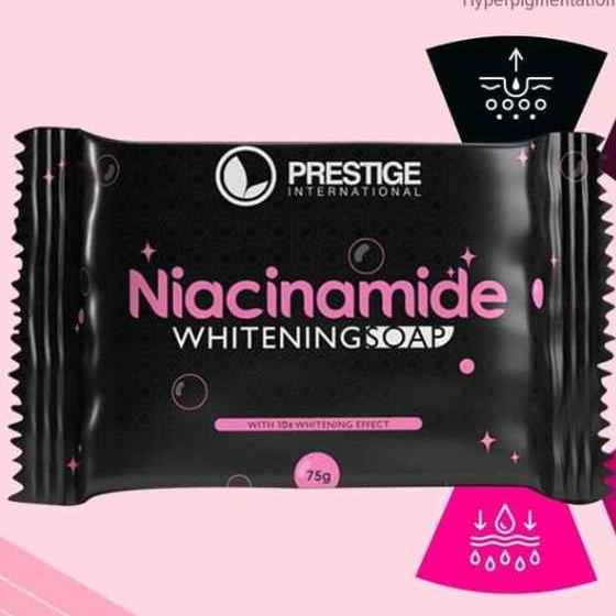 Prestige Niacinamide Whitening Soap 10x 75g 1pc And 4pcs Shopee